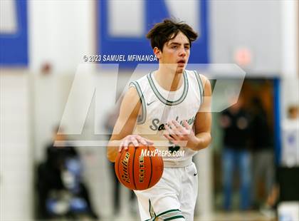 Thumbnail 3 in Lincoln Southwest vs. Lincoln High (HAC Tournament) photogallery.