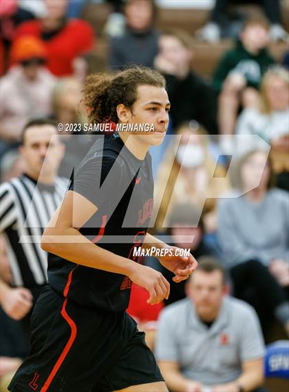 Thumbnail 1 in Lincoln Southwest vs. Lincoln High (HAC Tournament) photogallery.