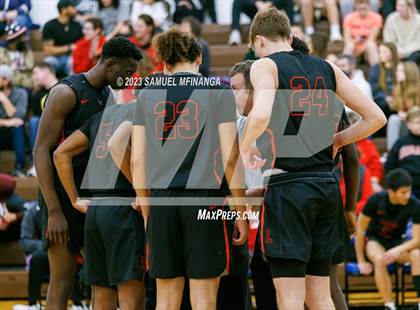 Thumbnail 3 in Lincoln Southwest vs. Lincoln High (HAC Tournament) photogallery.