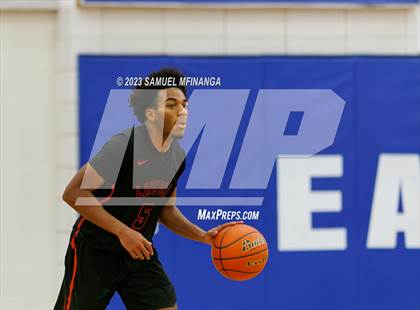 Thumbnail 1 in Lincoln Southwest vs. Lincoln High (HAC Tournament) photogallery.
