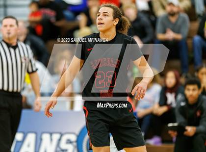 Thumbnail 2 in Lincoln Southwest vs. Lincoln High (HAC Tournament) photogallery.
