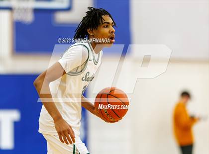 Thumbnail 1 in Lincoln Southwest vs. Lincoln High (HAC Tournament) photogallery.