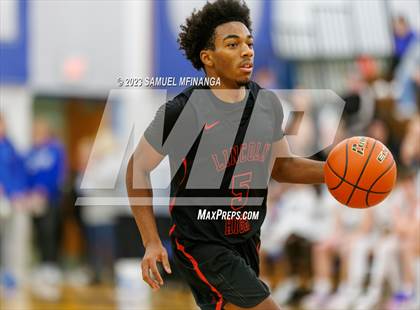 Thumbnail 3 in Lincoln Southwest vs. Lincoln High (HAC Tournament) photogallery.