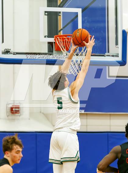 Thumbnail 3 in Lincoln Southwest vs. Lincoln High (HAC Tournament) photogallery.