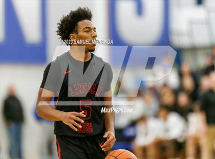 Thumbnail 3 in Lincoln Southwest vs. Lincoln High (HAC Tournament) photogallery.