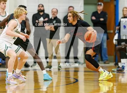 Thumbnail 2 in Lincoln Southwest vs. Lincoln High (HAC Tournament) photogallery.