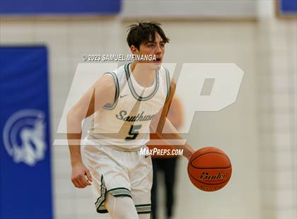 Thumbnail 1 in Lincoln Southwest vs. Lincoln High (HAC Tournament) photogallery.