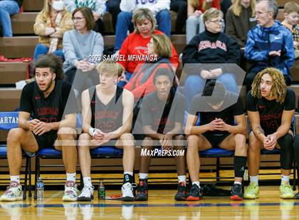 Thumbnail 3 in Lincoln Southwest vs. Lincoln High (HAC Tournament) photogallery.