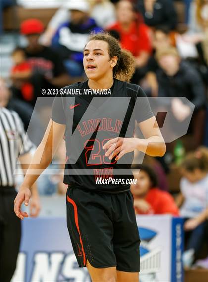 Thumbnail 1 in Lincoln Southwest vs. Lincoln High (HAC Tournament) photogallery.