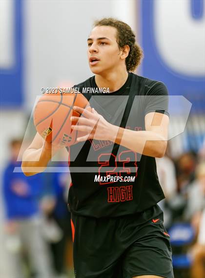 Thumbnail 1 in Lincoln Southwest vs. Lincoln High (HAC Tournament) photogallery.