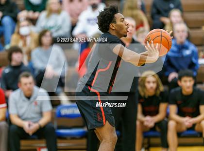 Thumbnail 3 in Lincoln Southwest vs. Lincoln High (HAC Tournament) photogallery.