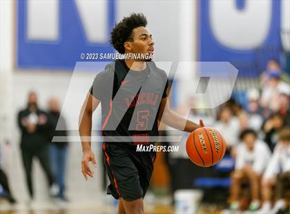 Thumbnail 2 in Lincoln Southwest vs. Lincoln High (HAC Tournament) photogallery.