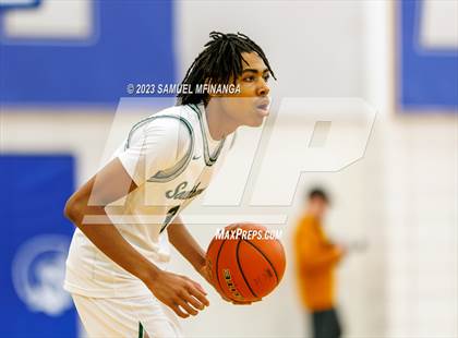 Thumbnail 2 in Lincoln Southwest vs. Lincoln High (HAC Tournament) photogallery.