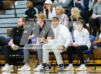 Thumbnail 3 in Lincoln Southwest vs. Lincoln High (HAC Tournament) photogallery.