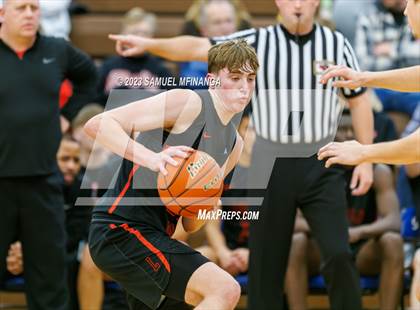 Thumbnail 2 in Lincoln Southwest vs. Lincoln High (HAC Tournament) photogallery.