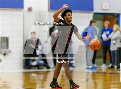 Thumbnail 2 in Lincoln Southwest vs. Lincoln High (HAC Tournament) photogallery.