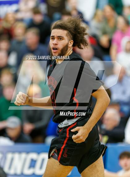 Thumbnail 1 in Lincoln Southwest vs. Lincoln High (HAC Tournament) photogallery.