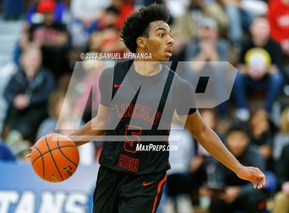 Thumbnail 2 in Lincoln Southwest vs. Lincoln High (HAC Tournament) photogallery.