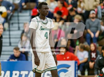 Thumbnail 2 in Lincoln Southwest vs. Lincoln High (HAC Tournament) photogallery.