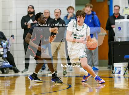 Thumbnail 1 in Lincoln Southwest vs. Lincoln High (HAC Tournament) photogallery.
