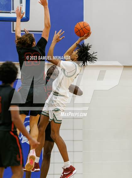 Thumbnail 3 in Lincoln Southwest vs. Lincoln High (HAC Tournament) photogallery.