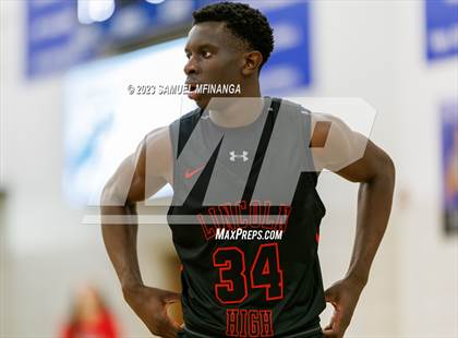 Thumbnail 3 in Lincoln Southwest vs. Lincoln High (HAC Tournament) photogallery.