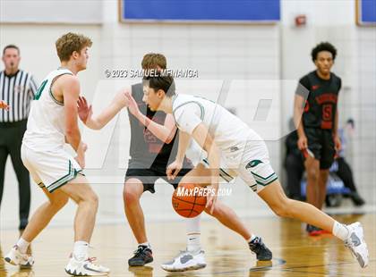 Thumbnail 2 in Lincoln Southwest vs. Lincoln High (HAC Tournament) photogallery.