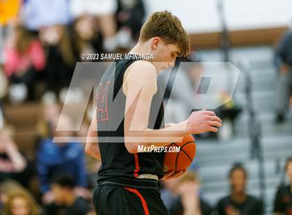 Thumbnail 3 in Lincoln Southwest vs. Lincoln High (HAC Tournament) photogallery.