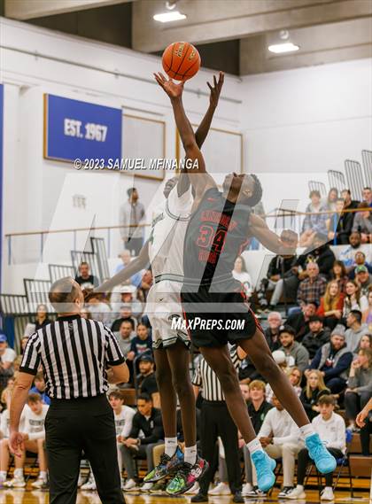 Thumbnail 2 in Lincoln Southwest vs. Lincoln High (HAC Tournament) photogallery.