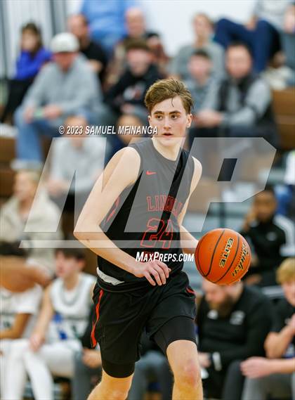 Thumbnail 3 in Lincoln Southwest vs. Lincoln High (HAC Tournament) photogallery.