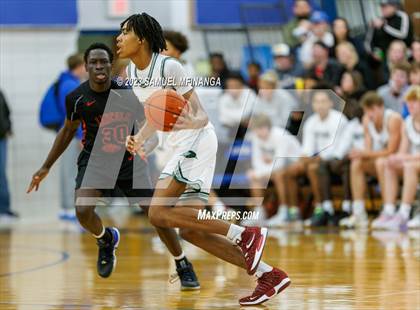 Thumbnail 3 in Lincoln Southwest vs. Lincoln High (HAC Tournament) photogallery.