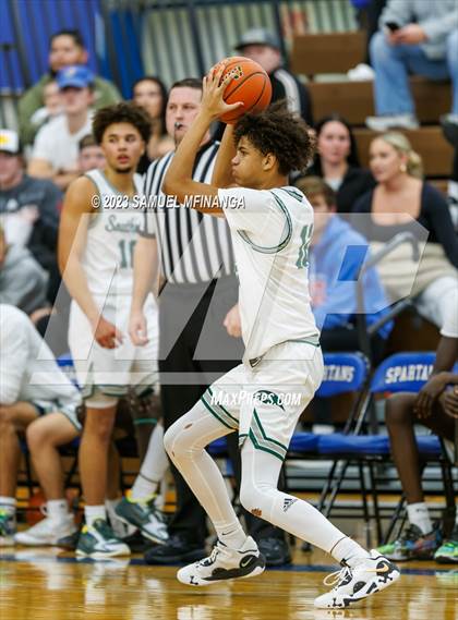 Thumbnail 1 in Lincoln Southwest vs. Lincoln High (HAC Tournament) photogallery.