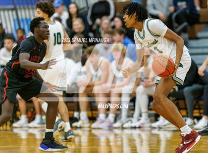 Thumbnail 1 in Lincoln Southwest vs. Lincoln High (HAC Tournament) photogallery.