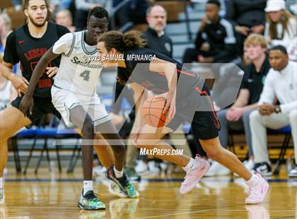 Thumbnail 3 in Lincoln Southwest vs. Lincoln High (HAC Tournament) photogallery.