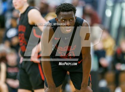 Thumbnail 1 in Lincoln Southwest vs. Lincoln High (HAC Tournament) photogallery.