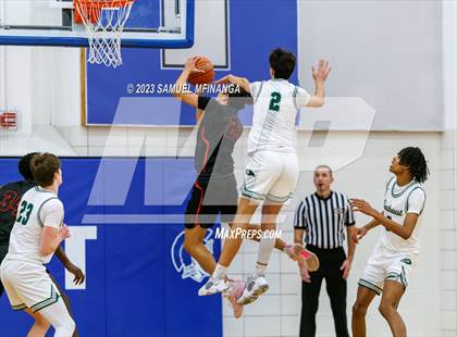 Thumbnail 3 in Lincoln Southwest vs. Lincoln High (HAC Tournament) photogallery.