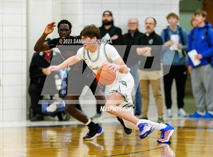 Thumbnail 2 in Lincoln Southwest vs. Lincoln High (HAC Tournament) photogallery.