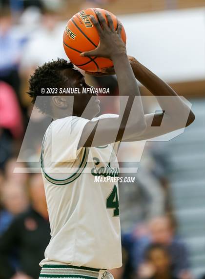 Thumbnail 1 in Lincoln Southwest vs. Lincoln High (HAC Tournament) photogallery.
