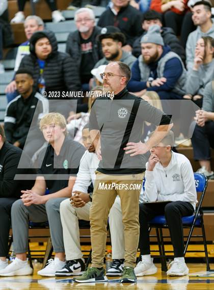 Thumbnail 1 in Lincoln Southwest vs. Lincoln High (HAC Tournament) photogallery.