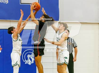 Thumbnail 2 in Lincoln Southwest vs. Lincoln High (HAC Tournament) photogallery.