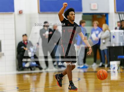 Thumbnail 3 in Lincoln Southwest vs. Lincoln High (HAC Tournament) photogallery.