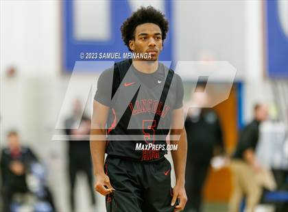 Thumbnail 2 in Lincoln Southwest vs. Lincoln High (HAC Tournament) photogallery.