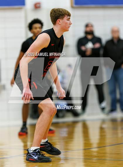 Thumbnail 1 in Lincoln Southwest vs. Lincoln High (HAC Tournament) photogallery.