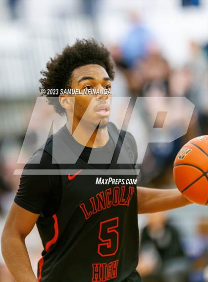 Thumbnail 1 in Lincoln Southwest vs. Lincoln High (HAC Tournament) photogallery.