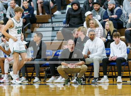Thumbnail 1 in Lincoln Southwest vs. Lincoln High (HAC Tournament) photogallery.