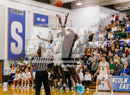 Thumbnail 1 in Lincoln Southwest vs. Lincoln High (HAC Tournament) photogallery.