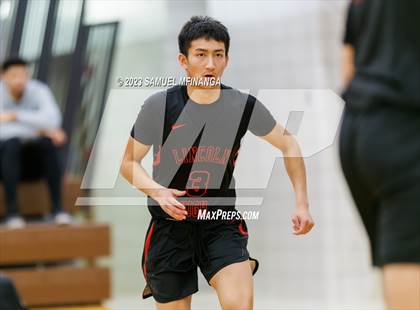 Thumbnail 3 in Lincoln Southwest vs. Lincoln High (HAC Tournament) photogallery.