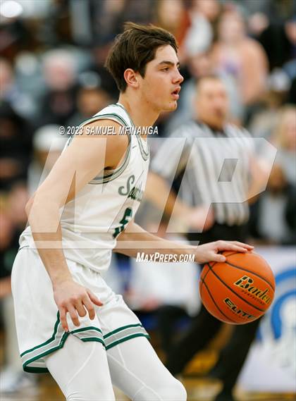 Thumbnail 2 in Lincoln Southwest vs. Lincoln High (HAC Tournament) photogallery.