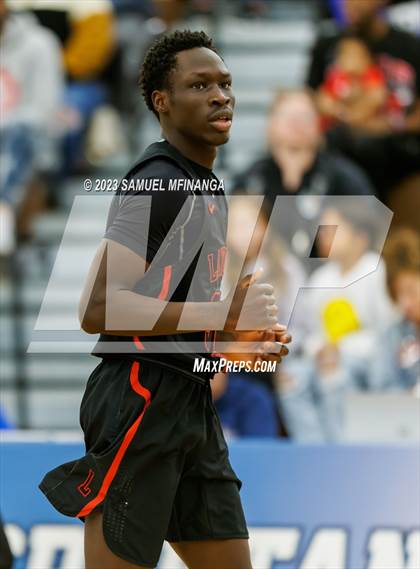 Thumbnail 3 in Lincoln Southwest vs. Lincoln High (HAC Tournament) photogallery.