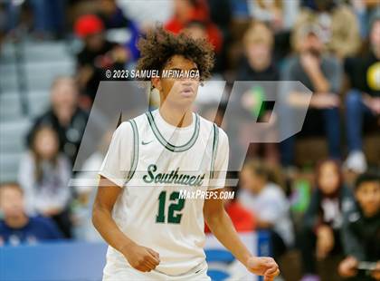 Thumbnail 1 in Lincoln Southwest vs. Lincoln High (HAC Tournament) photogallery.